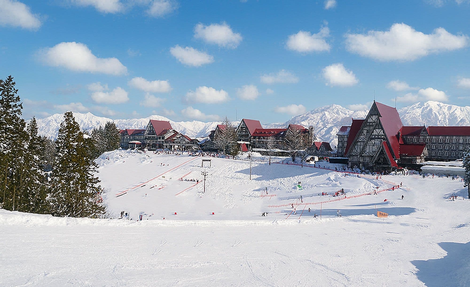 Wide-open Snow Country playground