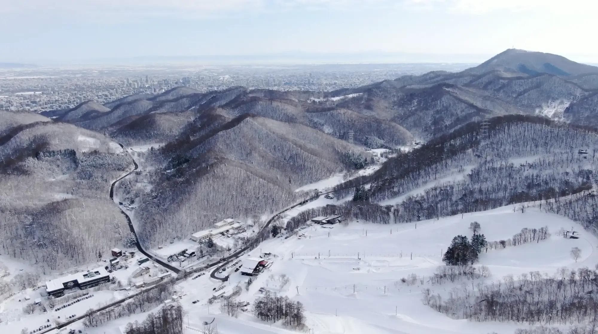 Sapporo’s after-work pow fix — tiny hill, big grin factor