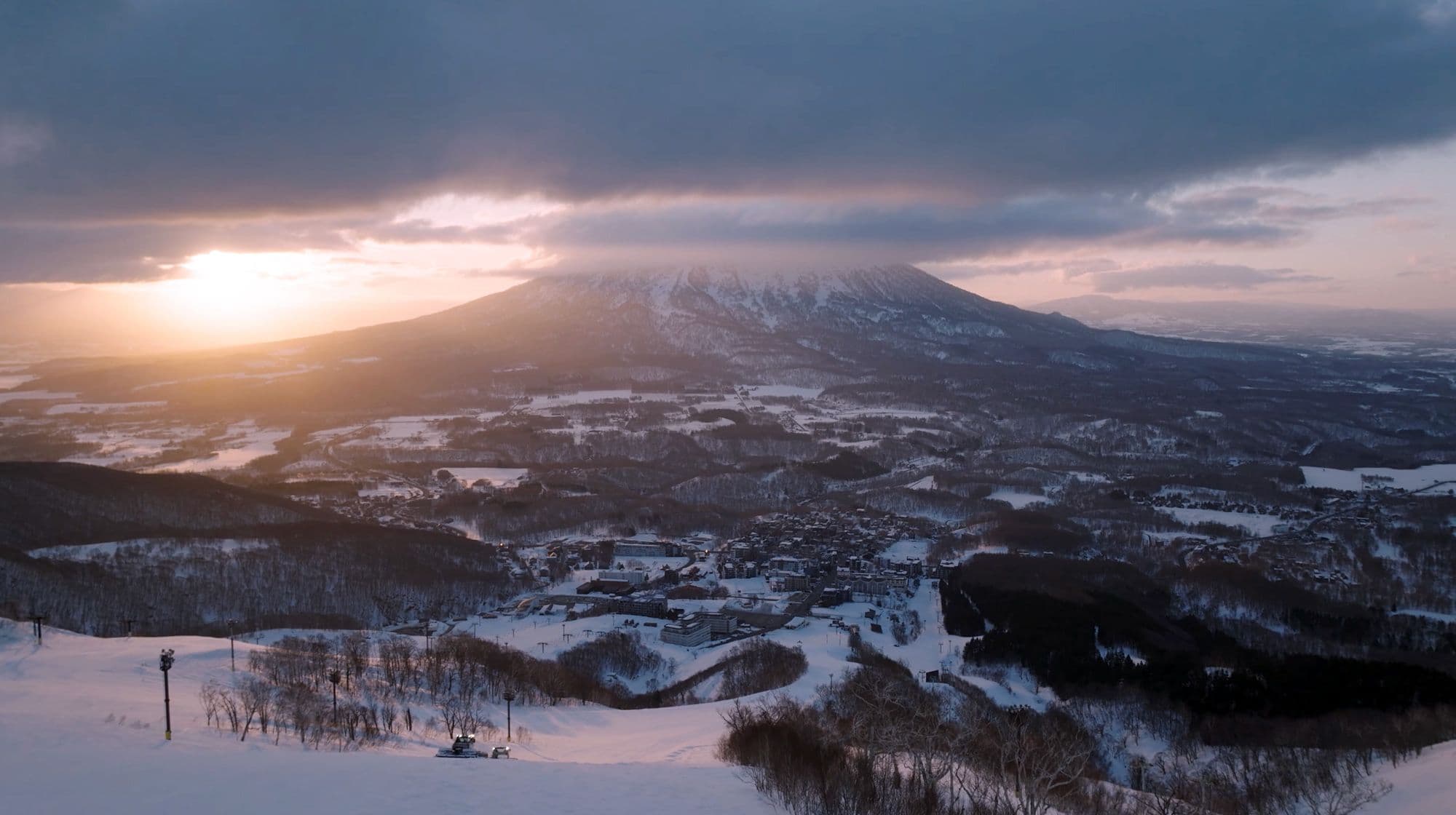 Japow Central, with nightlife to match