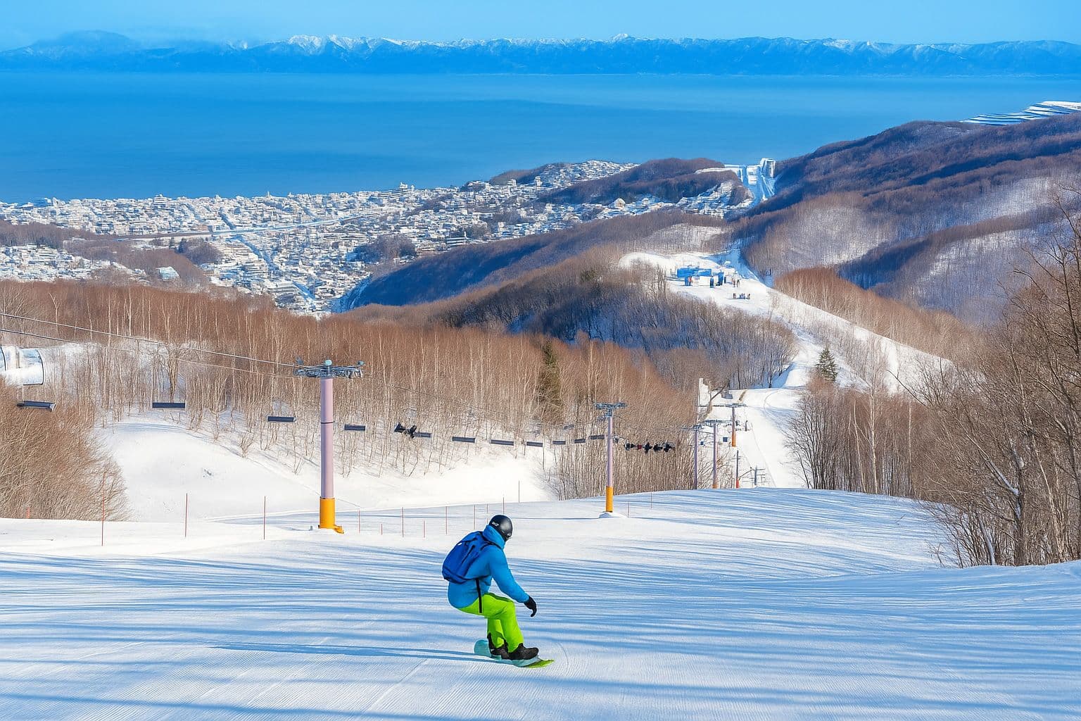 Ocean views, hush-hush Hokkaido pow